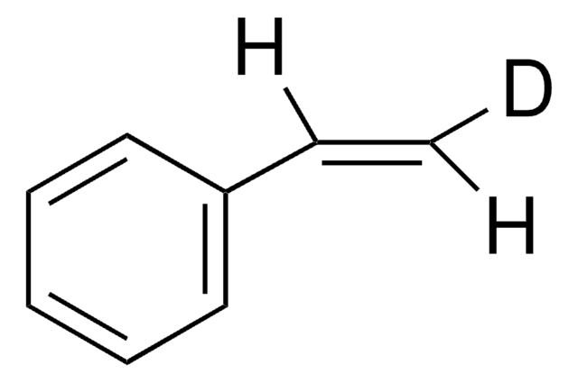 反式-苯乙烯-(&#946;)-d &#8805;94 atom % D, &#8805;98% (CP), contains hydroquinone-d6 as stabilizer