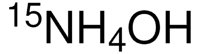 Ammonium-15N hydroxide solution ~3&#160;N in H2O, 10 atom % 15N