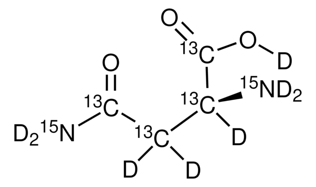 L-Asparagine-13C4,15N2,d8 98 atom % D, 98 atom % 13C, 98 atom % 15N, 95% (CP)