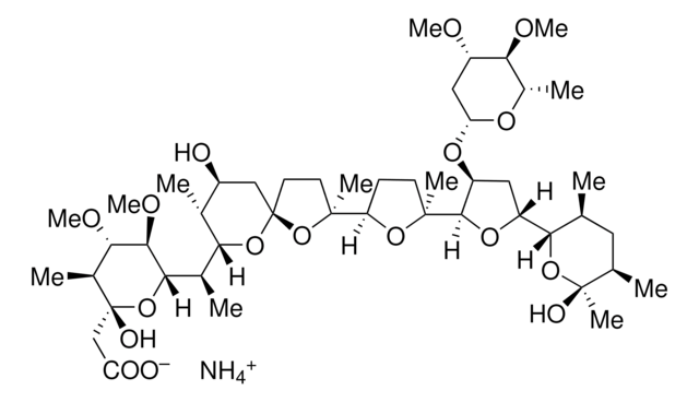 マデュラマイシン アンモニウム VETRANAL&#174;, analytical standard