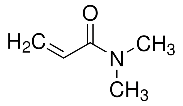 N,N-Dimethylacrylamid 99%, contains 500&#160;ppm monomethyl ether hydroquinone as inhibitor