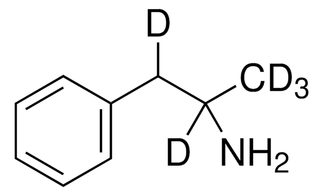 (±)-Amphetamin-d5 (Deuterium-Markierung an der Seitenkette) -Lösung 100&#160;&#956;g/mL in methanol, ampule of 1&#160;mL, certified reference material, Cerilliant&#174;