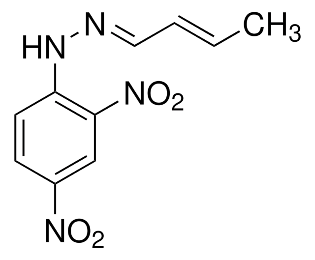 Crotonaldehyde 2,4-dinitrophenylhydrazone certified reference material, vial of 100&#160;mg, Cerilliant&#174;