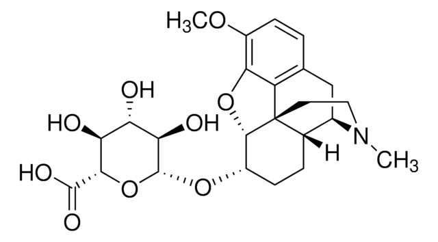 Dihydrocodeine-6ß-D-glucuronide solution 1.0&#160;mg/mL in methanol: water (1:1), certified reference material, Cerilliant&#174;