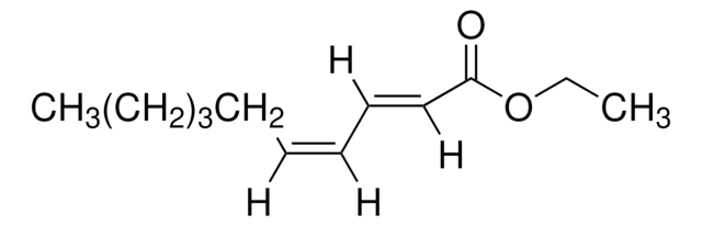 Ethyl 2-trans-4-cis-decadienoat natural, &#8805;95%, FG