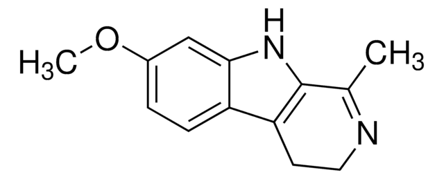 Harmaline solution 1&#160;mg/mL in methanol, certified reference material, ampule of 1&#160;mL, Cerilliant&#174;