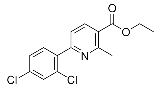 Ethyl 6-(2,4-dichlorophenyl)-2-methylpyridine-3-carboxylate AldrichCPR