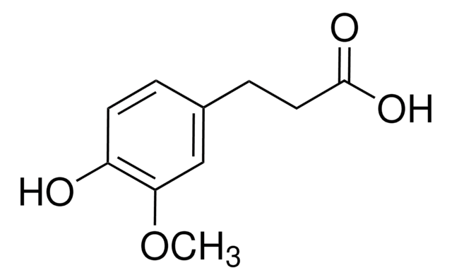 3-(4-Hydroxy-3-methoxyphenyl)-propionsäure &#8805;96.0% (T)