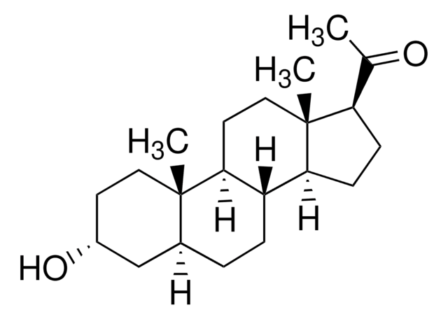 5&#945;-Pregnan-3&#945;-ol-20-one solid