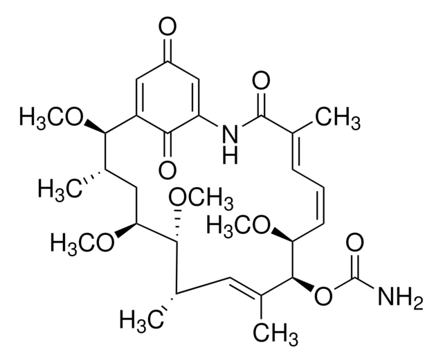 Herbimycin A from Streptomyces hygroscopicus &#8805;95% (HPLC), powder