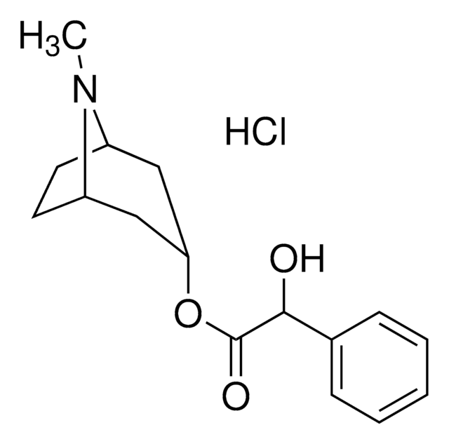 (1R,5S)-8-Methyl-8-azabicyclo[3.2.1]oct-3-yl hydroxy(phenyl)acetate hydrochloride AldrichCPR