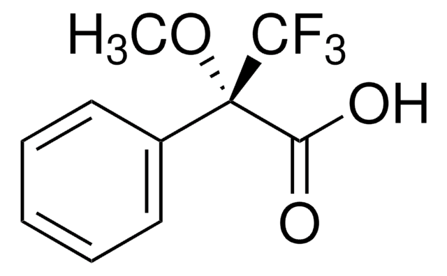 (S)-(&#8722;)-&#945;-メトキシ-&#945;-(トリフルオロメチル)フェニル酢酸 &#8805;99%