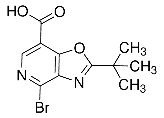 4-Bromo-2-(tert-butyl)oxazolo[4,5-c]pyridine-7-carboxylic acid AldrichCPR