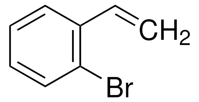 2-ブロモスチレン contains 0.1% 3,5-di-tert-butylcatechol as inhibitor, 97%