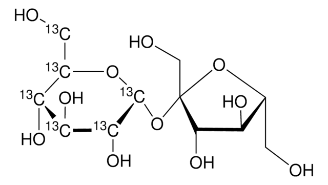 Sucrose-(glucose-13C6) endotoxin tested, &#8805;99 atom % 13C, &#8805;99% (CP)