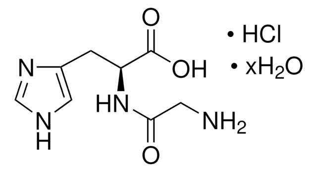 Gly-His 塩酸塩 水和物 &#8805;99.0% (calc. based on dry substance, AT)