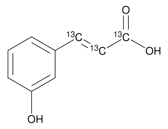 m-Cumarinsäure-1,2,3-13C3 99 atom % 13C, 99% (CP)