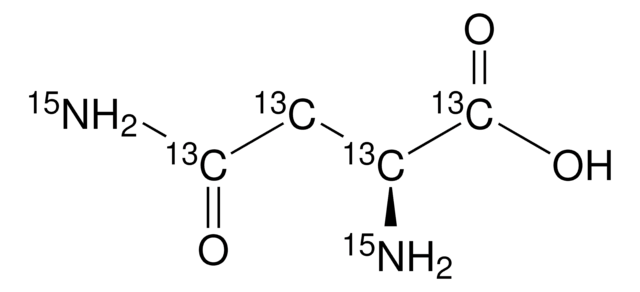 L-Asparagin-13C4,15N2 &#8805;99 atom % 13C, &#8805;98 atom % 15N, &#8805;95% (CP)