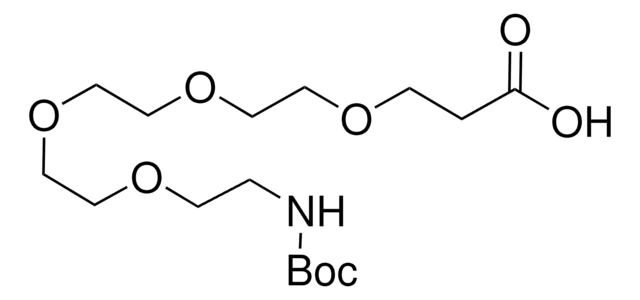 15-(Boc-amino)-4,7,10,13-tetraoxapentadecansäure purum, &#8805;97.0% (TLC)