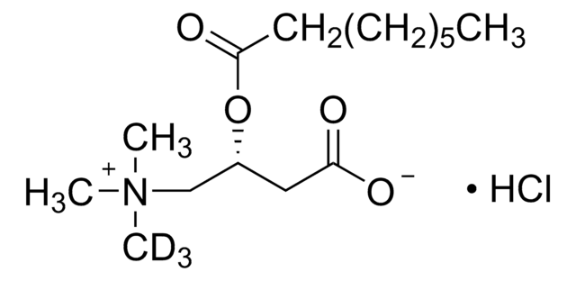 オクタノイル-L-カルニチン-(N-メチル-d3) 塩酸塩 99 atom % D, 98% (CP)