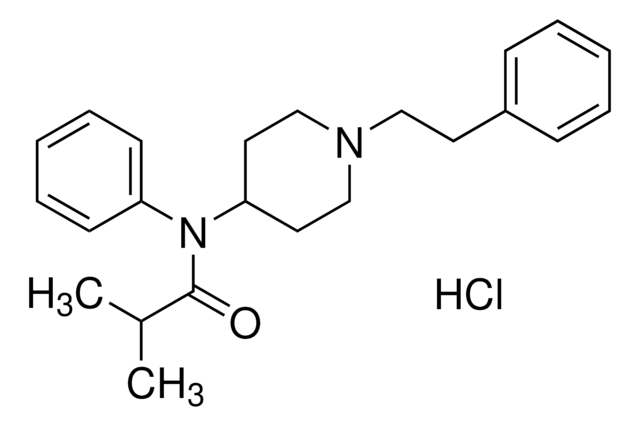 Isobutyryl fentanyl hydrochloride solution 100&#160;&#956;g/mL in methanol (as a free base), certified reference material, ampule of 0.5&#160;mL, Cerilliant&#174;