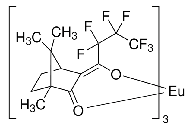 Europium(III) tris[3-(heptafluoropropylhydroxymethylene)-d-camphorate] puriss. p.a., for NMR spectroscopy