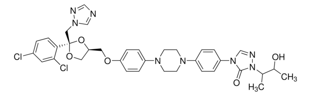 Hydroxyitraconazole 100&#160;&#956;g/mL in methanol, certified reference material, Cerilliant&#174;