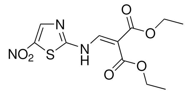 DIETHYL 2-(((5-NITRO-1,3-THIAZOL-2-YL)AMINO)METHYLENE)MALONATE AldrichCPR