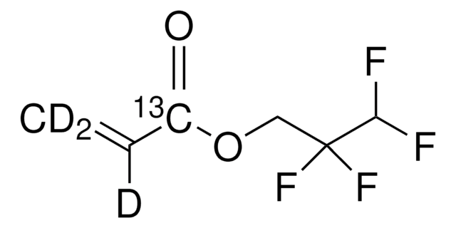 2,2,3,3-Tetrafluoropropyl Acrylate-1-13C,2,3,3-d3 98 atom % 13C, 98 atom % D, 97% (CP)