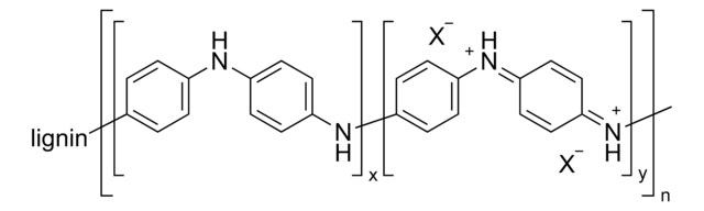 Polyanilin-(emeraldinsalz) kurze Kette, an Lignin aufgepfropft powder