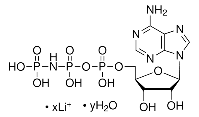 アデノシン5’-（β,γ-イミド）三リン酸 リチウム塩 水和物 &#8805;93% (HPLC), powder