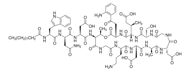 ダプトマイシン cyclic lipopeptide antibiotic