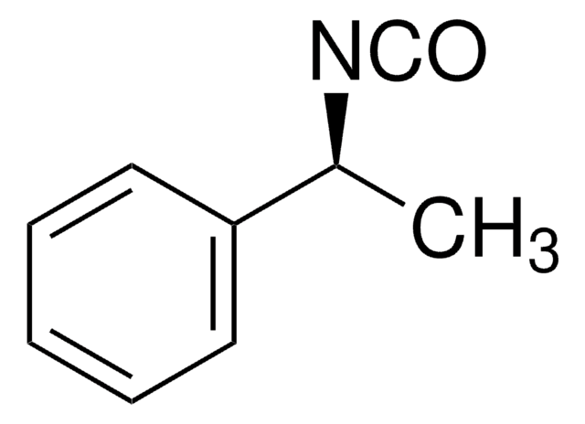 イソシアン酸(S)-(&#8722;)-&#945;-メチルベンジル for chiral derivatization, LiChropur&#8482;, &#8805;99.0%