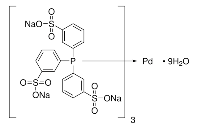 Tris(3,3&#8242;,3&#8243;-phosphinidyn-tris(benzolsulfonat)palladium(0) Nonanatriumsalz Nonahydrat