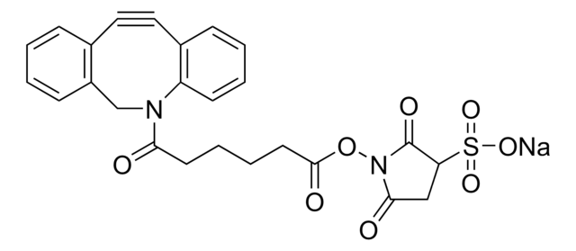 Dibenzocyclooctyn-sulfo-N-hydroxysuccinimidyl-ester for Copper-free Click Chemistry