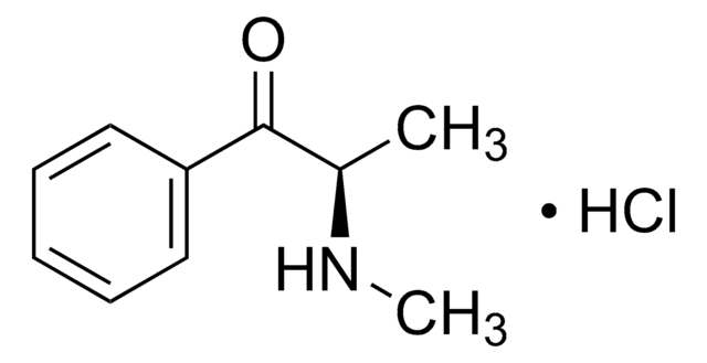 R(+)-Methcathinon -hydrochlorid -Lösung 1.0&#160;mg/mL in methanol (as free base), ampule of 1&#160;mL, certified reference material, Cerilliant&#174;