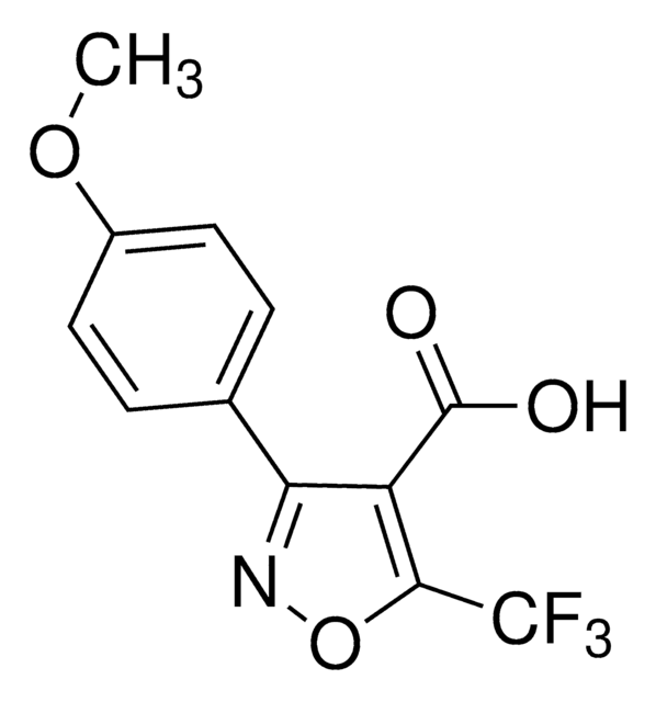 5-(Trifluoromethyl)-3-(4-methoxyphenyl)isoxazole-4-carboxylic acid AldrichCPR