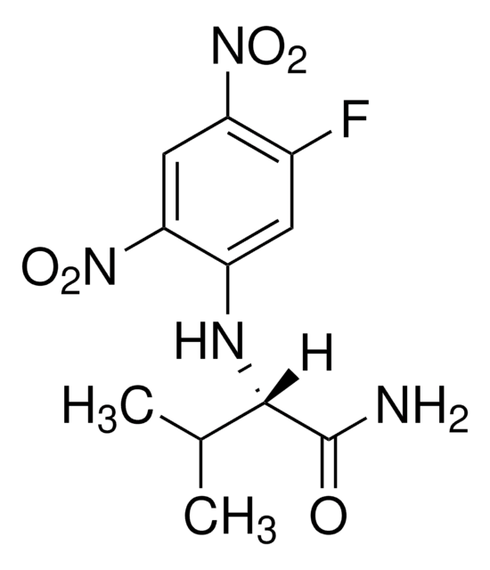 N&#945;-(2,4-Dinitro-5-fluorophényl)-L-valinamide for chiral derivatization, LiChropur&#8482;, &#8805;98.0%