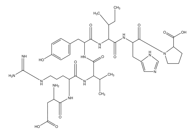 アンジオテンシンフラグメント 1-7 酢酸塩 水和物 &#8805;90% (HPLC), powder