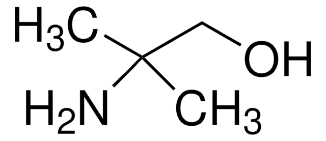 2‐アミノ‐2‐メチル‐1‐プロパノール ~5% Water, technical grade, 95%