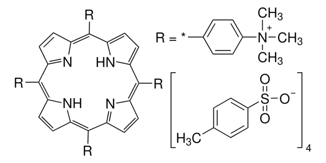 5,10,15,20-Tetrakis(4-trimethylammoniophenyl)porphyrintetra(p-toluolsulfonat) Dye content 90&#160;%