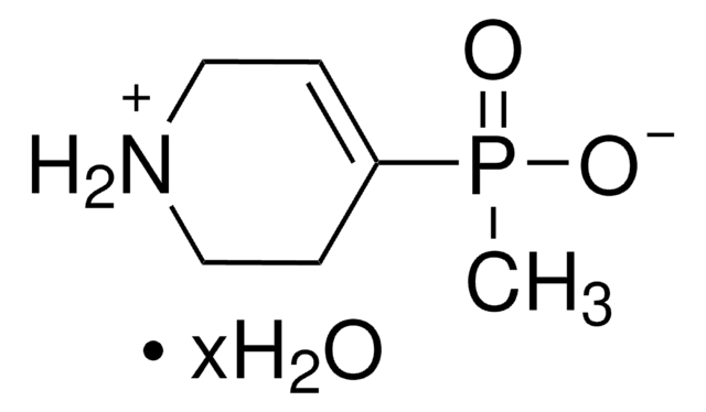 (1,2,5,6-Tetrahydropyridin-4-yl)methylphosphinic acid hydrate &#8805;97% (HPLC), solid