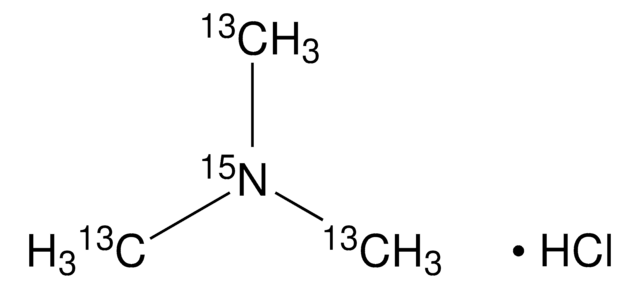 トリメチルアミン-13C3,15N ヒドロクロリド 99 atom % 13C, 98 atom % 15N