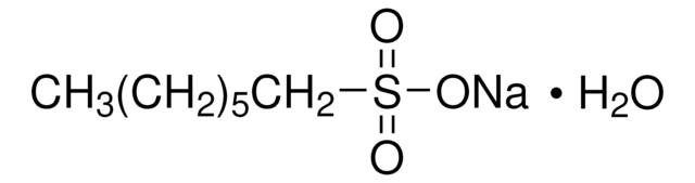 Sodium 1-heptanesulfonate monohydrate &#8805;96.0% (T)