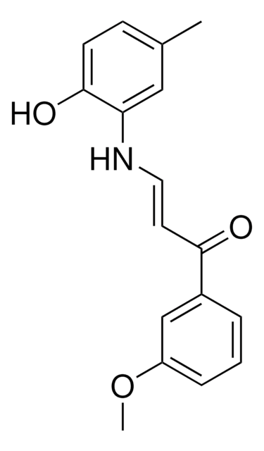 (E)-3-(2-HYDROXY-5-METHYL-PHENYLAMINO)-1-(3-METHOXY-PHENYL)-PROPENONE AldrichCPR