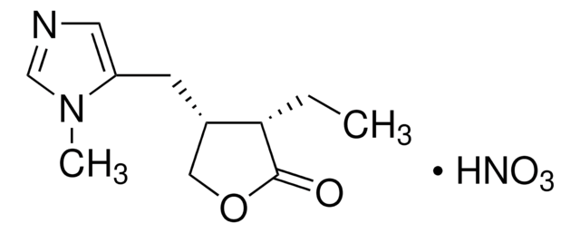 Pilocarpin-Nitrat Pharmaceutical Secondary Standard; Certified Reference Material