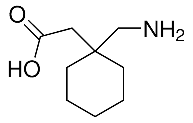 加巴喷丁 Pharmaceutical Secondary Standard; Certified Reference Material