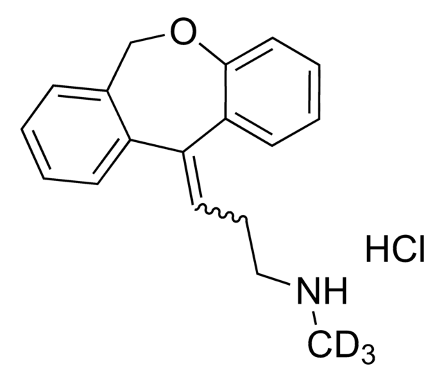 N-Desmetylodoksepina-D3 cis/trans, 100&#160;&#956;g/mL in methanol (as free base), ampule of 1&#160;mL, certified reference material, Cerilliant&#174;