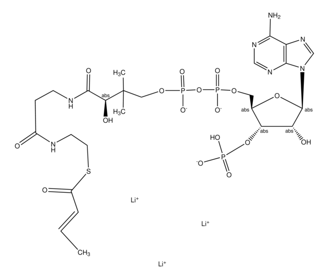 Crotonoyl-Coenzym&#160;A Trilithiumsalz ~90% (HPLC)