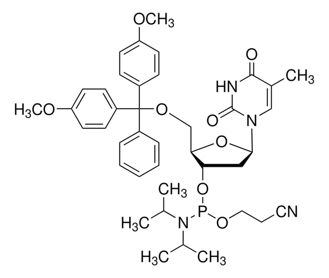 DMT-dT Phosphoramidite configured for ÄKTA&#174; and OligoPilot&#174;